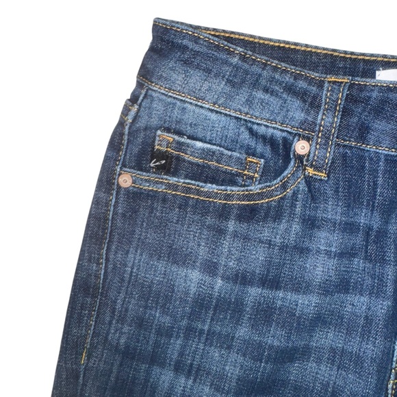 NEW NWT KANCAN MidRise Super Skinny distress women’s jeans size 26 5 - Picture 5 of 17